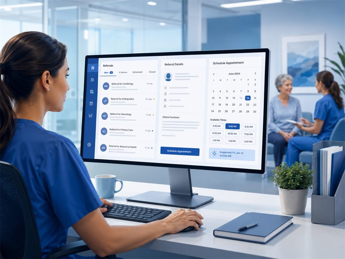 Hinkapin Health — the connected workflow in use